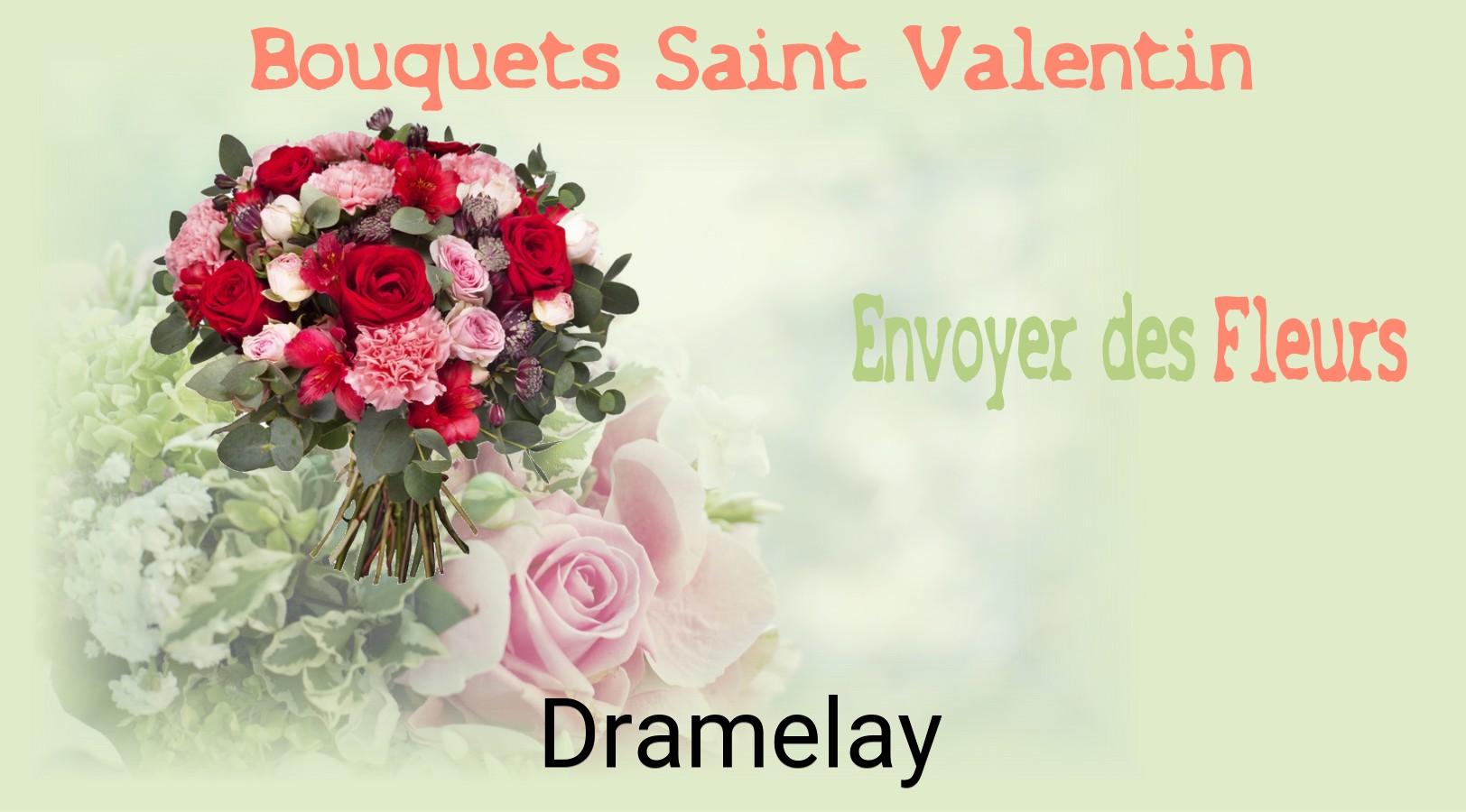 Roses de Saint-Valentin livrées à Dramelay